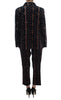 Black Wool Stretch Suit