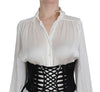 Black Stretch Waist Corset Belt