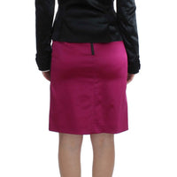 Black Pink Two Piece Suit Skirt & Blazer