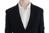 Black Two Button Suit