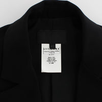 Black Two Button Two Piece Suit