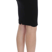 Black Straight Pencil Skirt