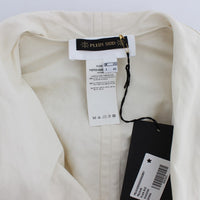 White Trench Coat Jacket