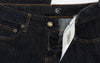 Blue Cotton Straight Fit Stretch Jeans