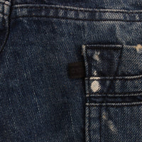 Blue Cotton Regular Fit Denim Jeans