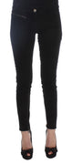 Black Cotton Slim Fit Stretch Jeans