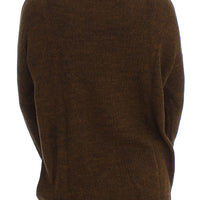 Green Knitted Pullover Sweater Top