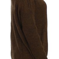 Green Knitted Pullover Sweater Top