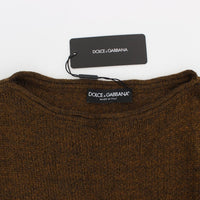 Green Knitted Pullover Sweater Top