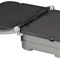 Cuisinart 5-in-1 Griddler, GR-4N, Silver with Silver/Black Dials