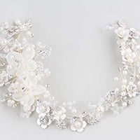 Ivory Flower Bridal Headband - Hull Hill