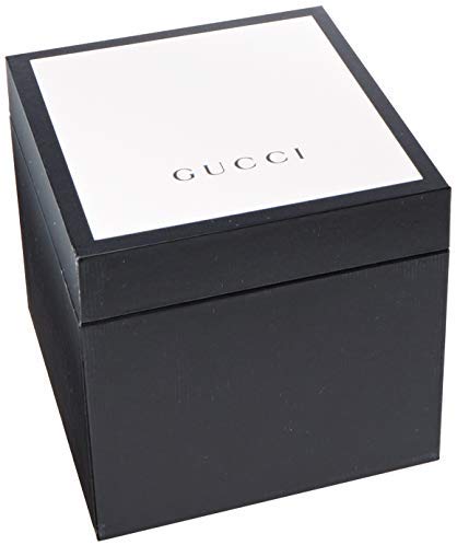 Gucci G-Timeless XL White Dial Black and White Nylon Mens Watch YA126243