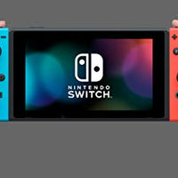 Nintendo Switch with Neon Blue and Neon Red Joy‑Con - HAC-001(-01)