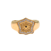 Gold Plated 925 Sterling Silver Ring