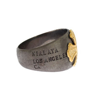 Gold Crest 925 Sterling Silver Ring