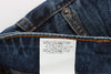 Blue Wash Cotton Blend Slim Fit Jeans