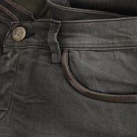 Gray Wash Cotton Blend Slim Fit Jeans