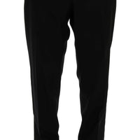 Black Wool Slim Fit 3 Piece Suit