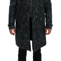 Blue Camouflage Trench Trench