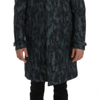 Blue Camouflage Trench Trench