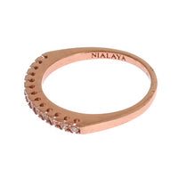 Red Gold 925 Silver Ring