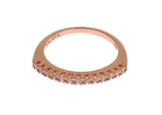 Red Gold 925 Silver Ring