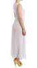 Beachwear White Long Maxi Dress Kaftan Full