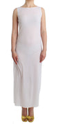 Beachwear White Long Maxi Dress Kaftan Full