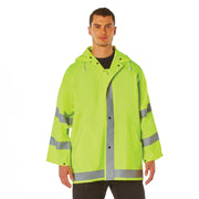 Safety Reflective Rain Jacket