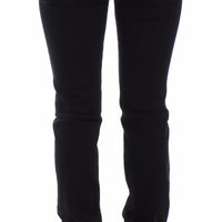 Black Slim Jeans Denim Pants Skinny Stretch