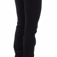 Black Slim Jeans Denim Pants Skinny Stretch