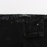 Black Slim Jeans Denim Pants Skinny Stretch