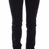 Black Slim Jeans Denim Pants Skinny Stretch