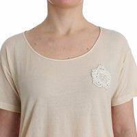Beachwear White Maxi T-Shirt Top Blouse