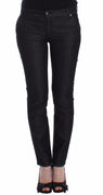 Black Slim Jeans Denim Pants Skinny Leg Stretch