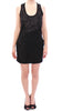 Black Lace Lined Stretch Mini Dress