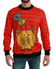 Red Crystal Pig of the Year Sweater