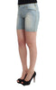 Beachwear Blue Denim City Casual Dress Shorts