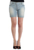 Beachwear Blue Denim City Casual Dress Shorts