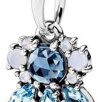 Pandora 390391NMBMX Blue Crystal Dangling Charm Pendant