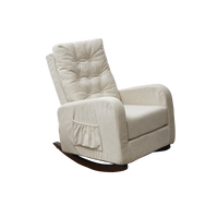 Beige Reclining Chair