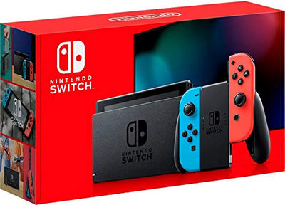 Nintendo Switch with Neon Blue and Neon Red Joy‑Con - HAC-001(-01)