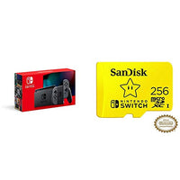 Nintendo Switch with Neon Blue and Neon Red Joy‑Con - HAC-001(-01)