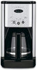 Cuisinart DCC-1200 Brew Central 12 Cup Programmable Coffeemaker, Black/Silver