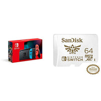 Nintendo Switch with Neon Blue and Neon Red Joy‑Con - HAC-001(-01)