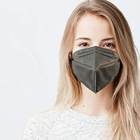 5 Layer Protection Breathable Face Mask (Graphite Gray) - Made in USA - 5 pcs