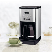 Cuisinart DCC-1200 Brew Central 12 Cup Programmable Coffeemaker, Black/Silver