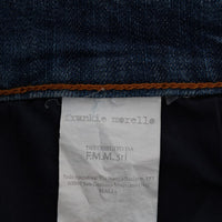 Blue Wash Torn Dunfermile Slim Fit Jeans