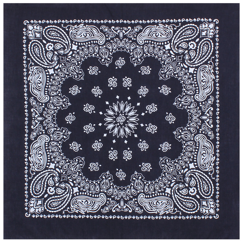 Trainmen Paisley Bandana – Extra-Large - 27” X 27"