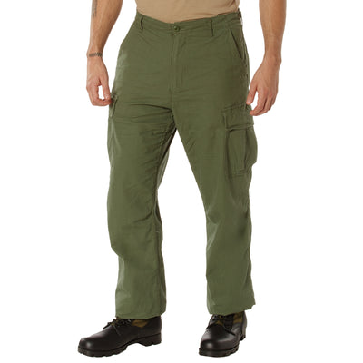 Vintage Vietnam Rip-Stop Fatigue Pants